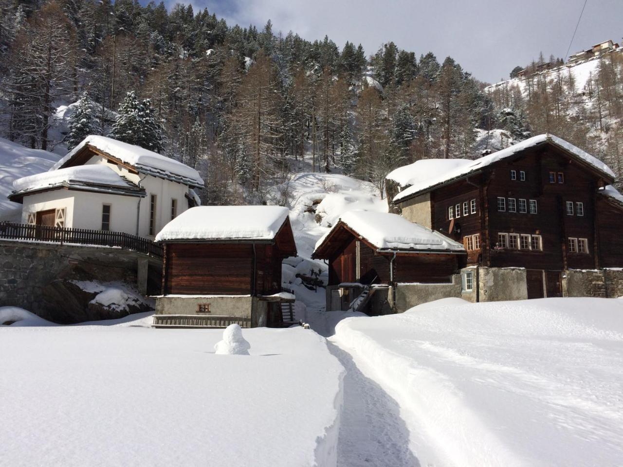 B&B Haus Granit Saas Grund Eksteriør bilde